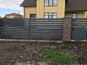 Забор жалюзи 72 метра фото в Столбовой