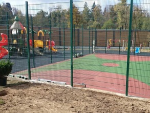 Забор на детскую площадку 50 метров фото в Столбовой