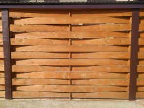 Деревянный забор плетёнка 12 метров фото в Столбовой